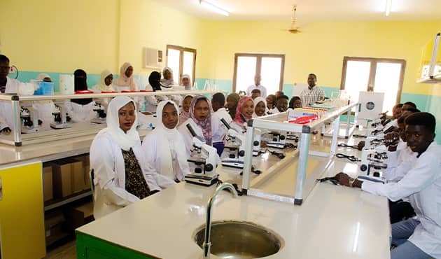 Medical Laboratory Workspace
